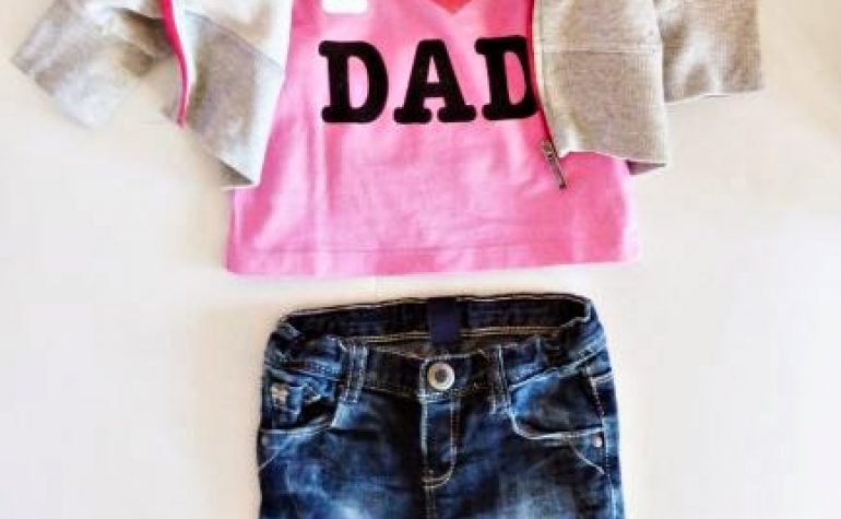 Per la festa del papà, una tee e una dichiarazione d’amore