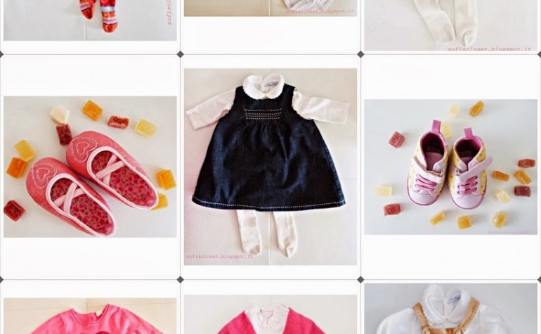 i miei baby outfit di febbraio