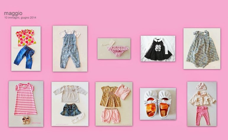 i miei babyoutfit di maggio