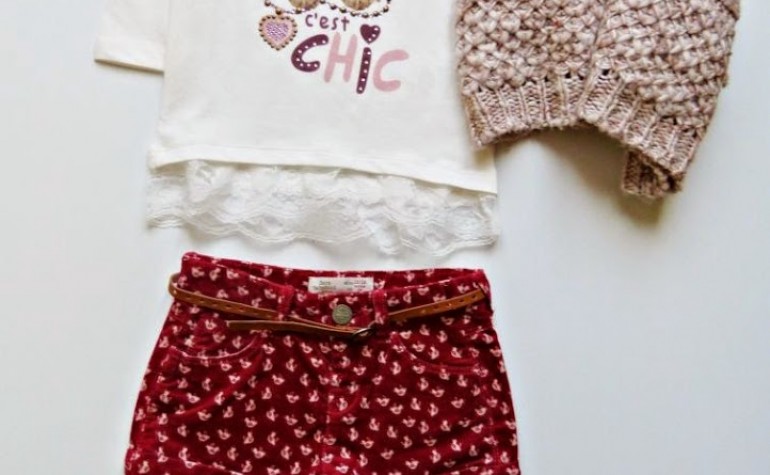 SHORTS ZARA KIDS E PONCHO