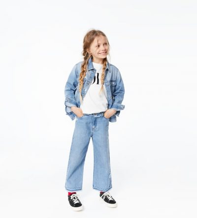 giubbotto jeans bambina Zara